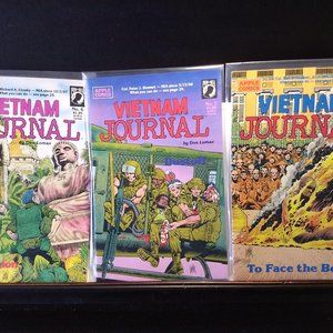 Vintage 1988 Vietnam Journal x3 comics